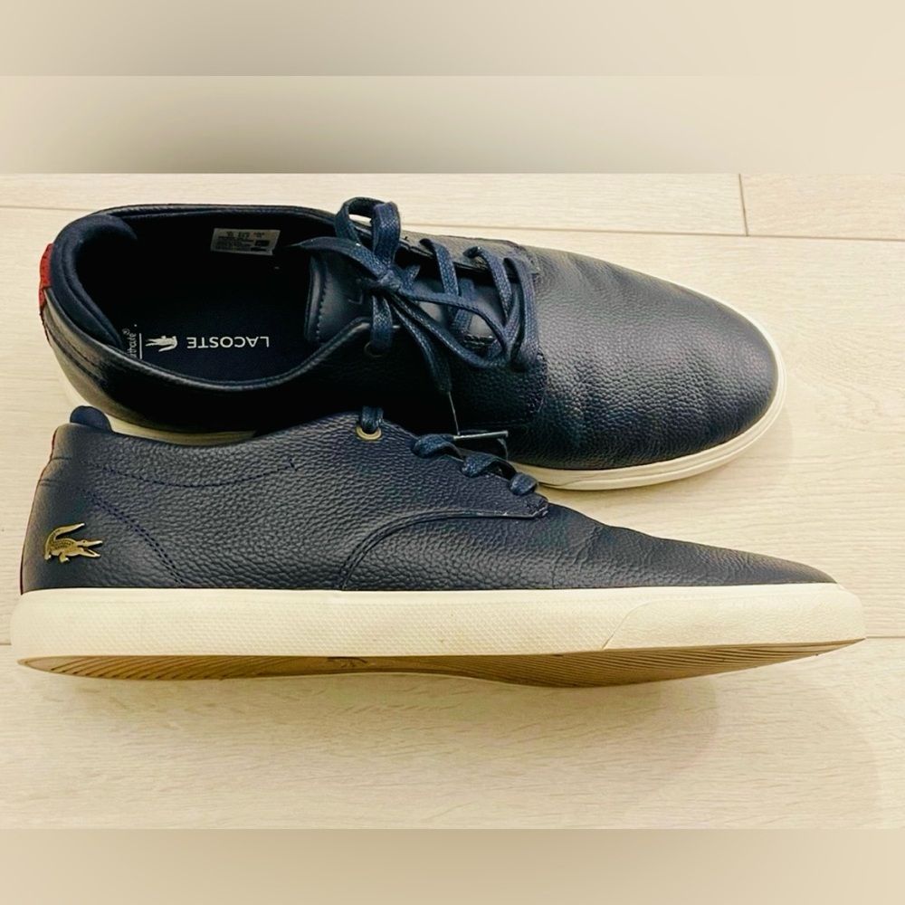 Lacoste Navy Blue Shoes - Great Condition